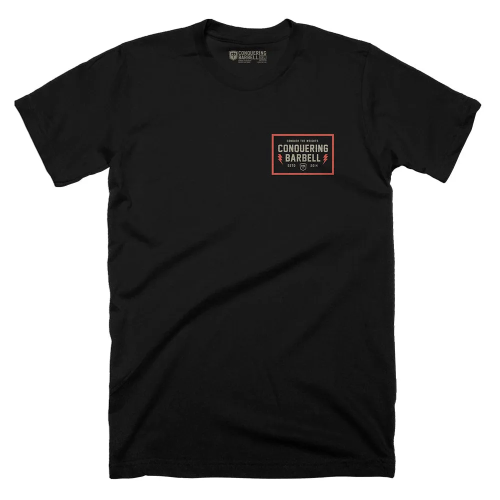 CB Iconic Skull - on Black Tee