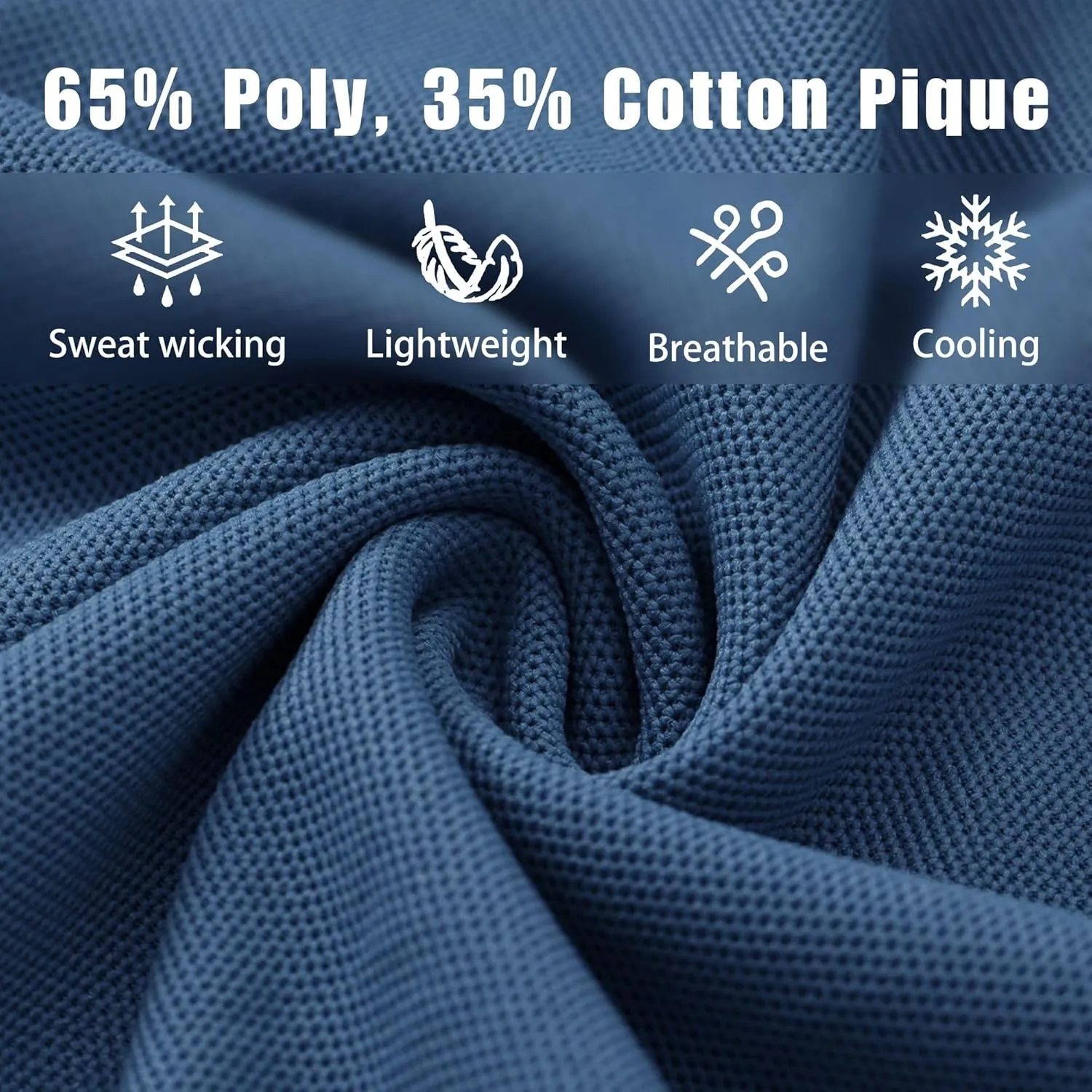 Custom Polo Shirts for Women Personalized Work or Golf Polo, Sweat - Absorbing Fabric, Slim Fit Design - L500