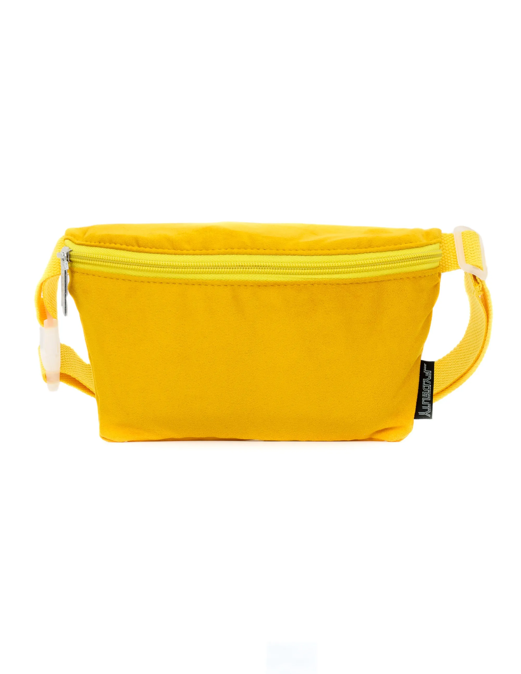 Fanny Pack | Slim | Faux Suede Mustard