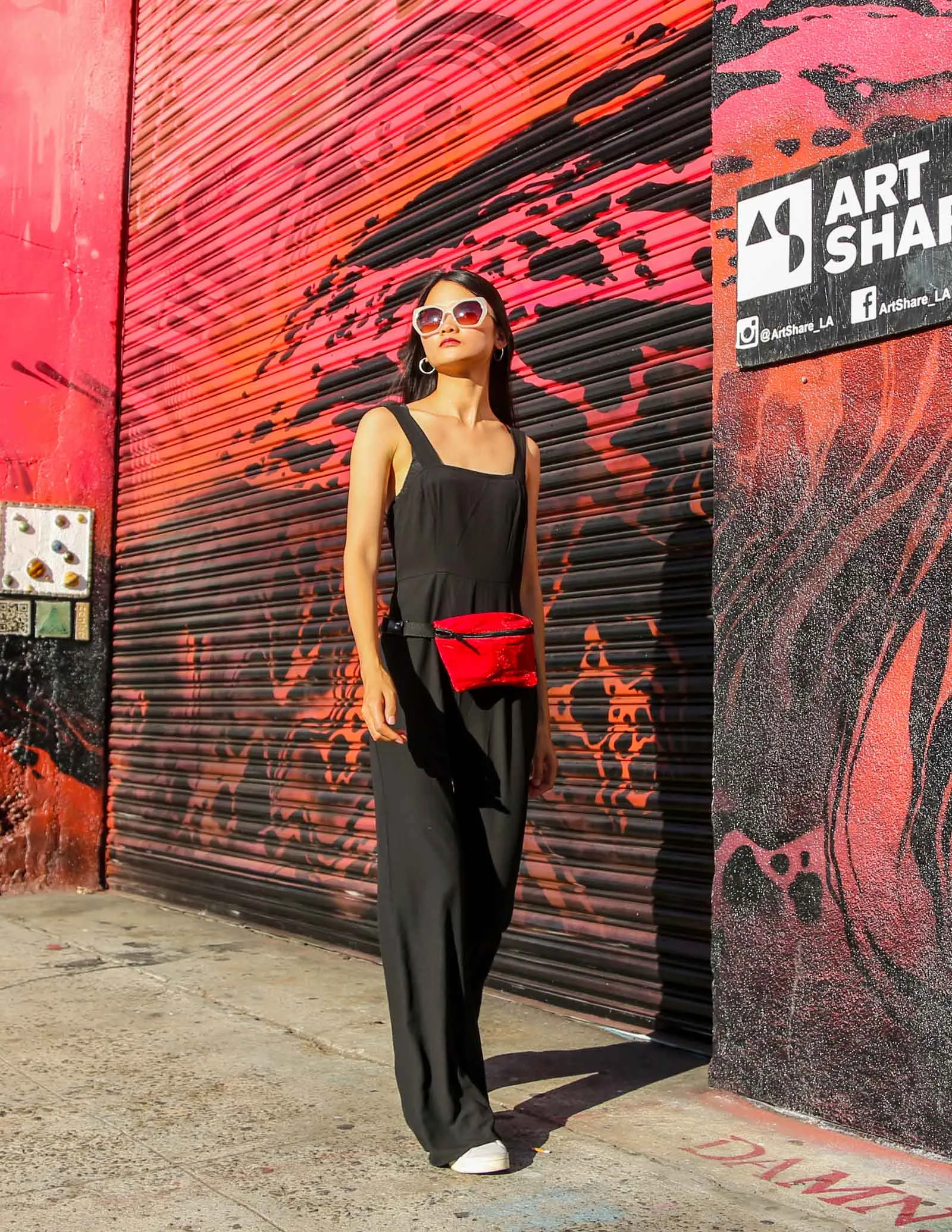Fanny Pack | Slim |VELVET Red