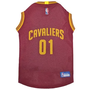 NBA Cleveland Cavaliers Basketball Dog & Cat Mesh Jersey