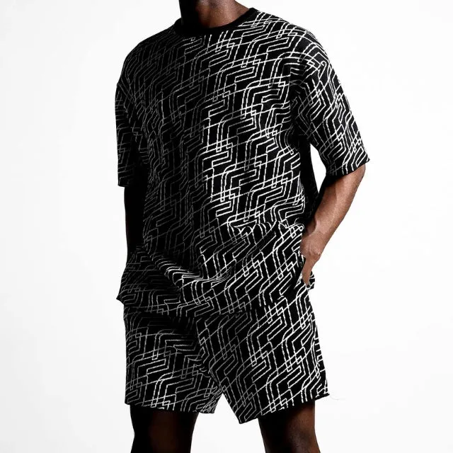 Oblique Summer Knit T-Shirt