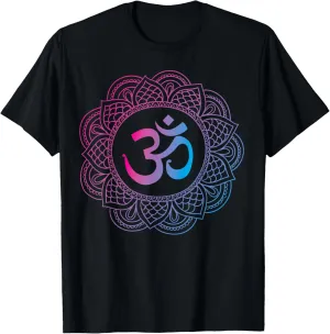 Om Symbol Aum Ohm Hindu Zen Tantra Yoga Day Namaste T-Shirt