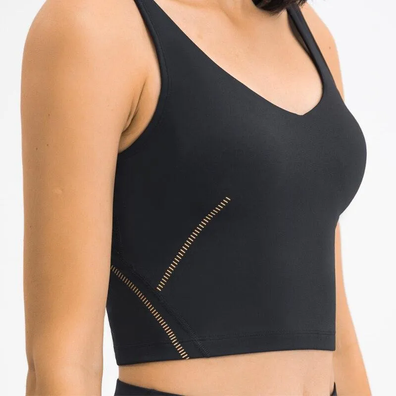 PURE Crop Tank Top Bra