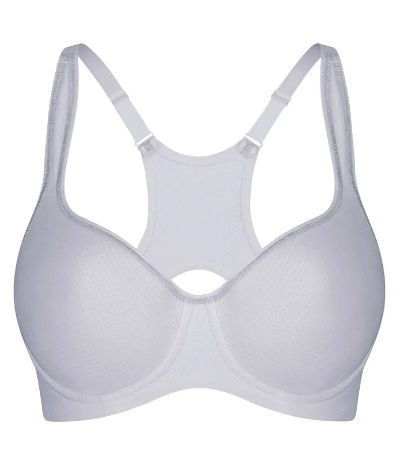 Triumph Triaction Racerback Sports Bra - Feather